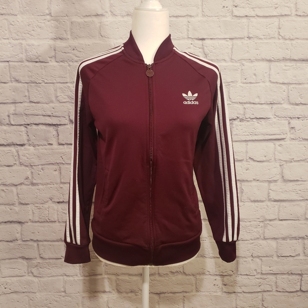 Retro Adidas Full Zip Size Youth Large